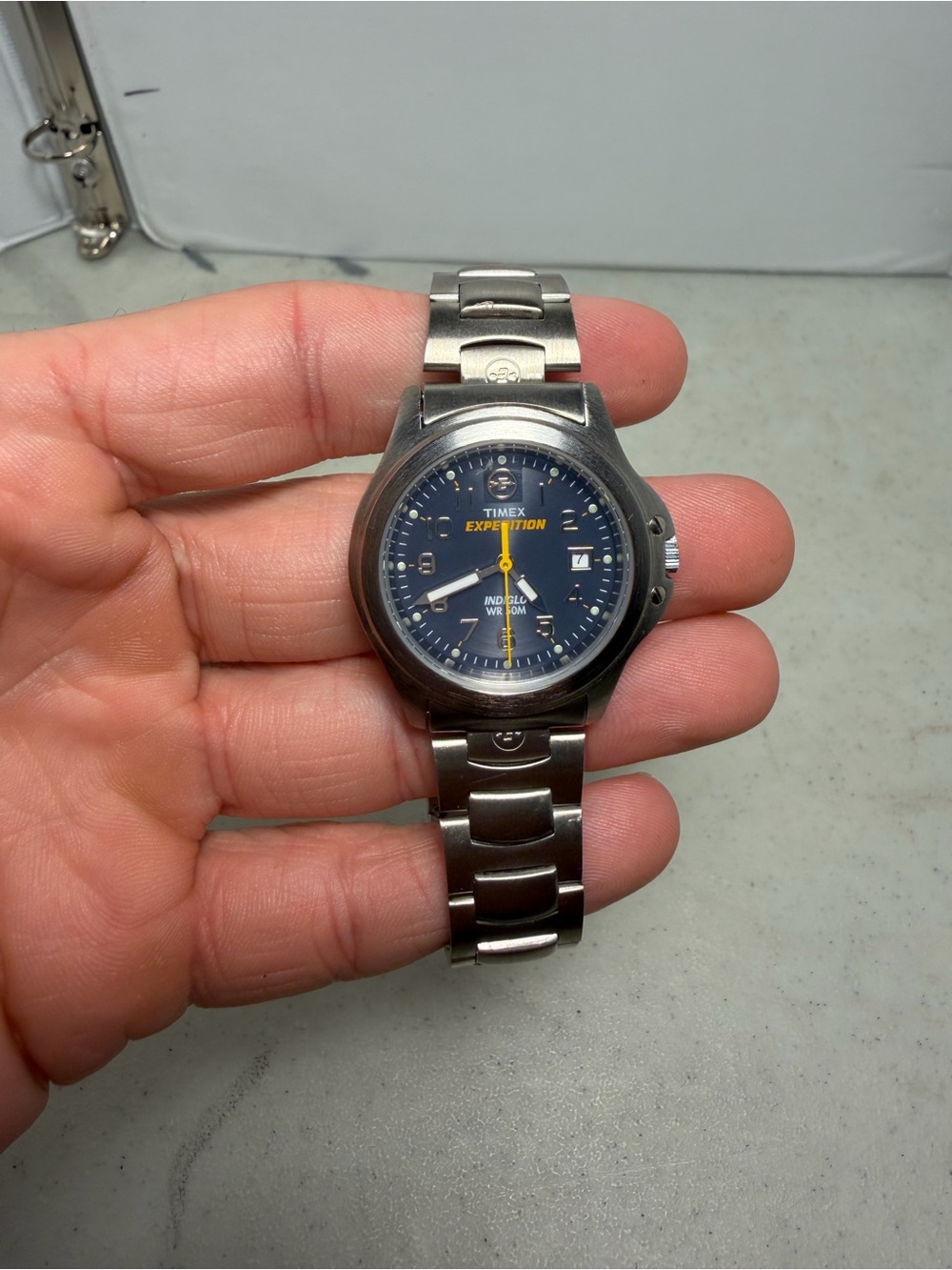 Timex Expedition Indiglo WR 50M Watch AS IS